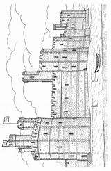 Cardiff Coloring Designlooter Caernarfon Castle sketch template