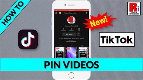 How To Pin Videos On Tiktok New Update Youtube
