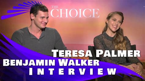 The Choice Teresa Palmer And Benjamin Walker Interview