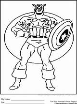 Captain Coloriage Superhero Coloringhome Dessin Colorier Imprimer Capt Duilawyerlosangeles sketch template