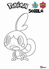 Sobble Bubakids sketch template