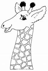Coloring Animal Pages Head Getdrawings sketch template