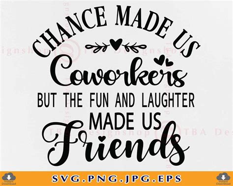 chance   coworkers svg coworker gift svg colleagues etsy australia