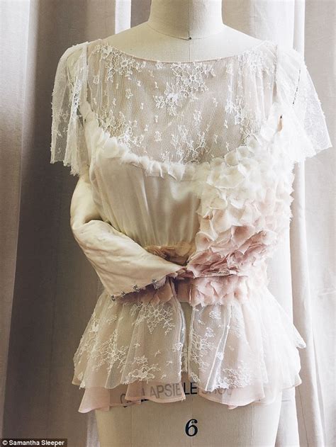 Designer Samantha Sleeper Creates Wedding Dress That