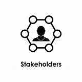 Stakeholders Icons Hexagon Websites Mobile Illustrations sketch template
