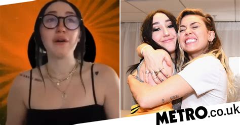 noah cyrus cries as she recalls growing up in big sister miley s shadow