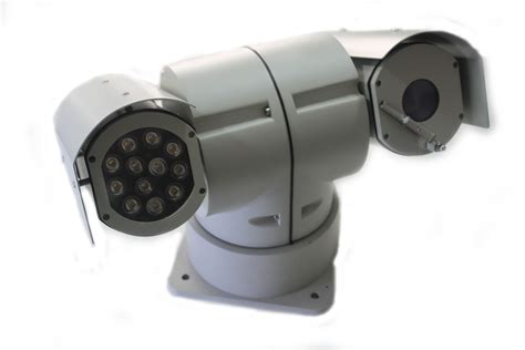 rugged high speed ir night vision police car mounted outdoor ptz camera