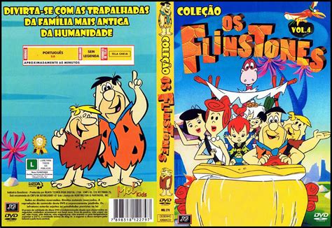 Os Flinstones Vol 01 02 03 E 04 Capas Covers Capas