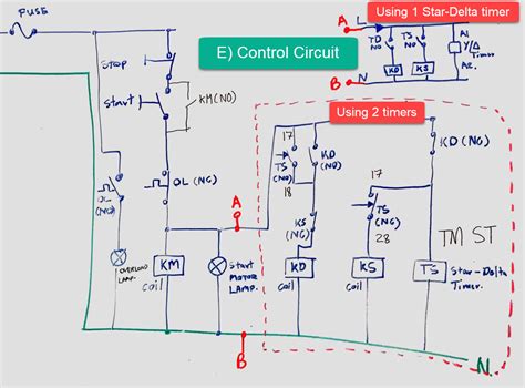 star delta control wiring diagram  timer saveinspire