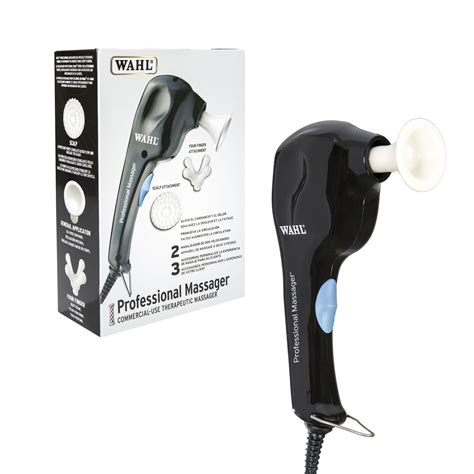 Wahl Professional Massager 3 Therapy Attachment Heads Powerful