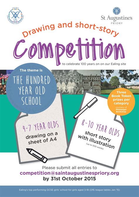 creative competition open   children st augustines priory