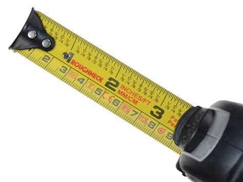 roughneck   tape measure  ft width mm rou  lawson