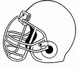 Football Helmet Coloring Pages Printable Helmets Sports Clip Cool Ohio State Kids Color Steelers Choose Board sketch template
