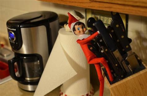 20 Hilarious Photos Of The Elf On The Shelf Being Very Naughty