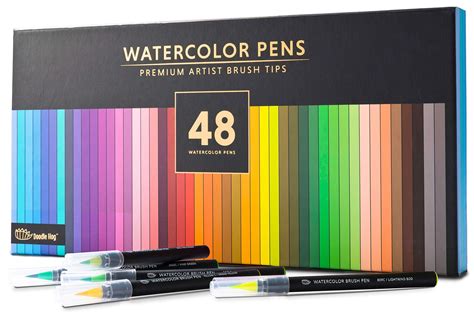 gift box  premium watercolor brush pens highly blendable
