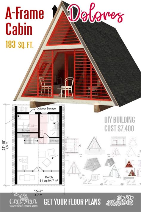 frame tiny house plans cute cottages container homes craft mart