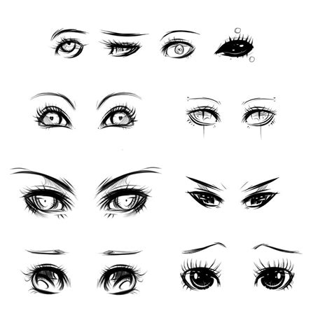 types  eyes drawing  paintingvalleycom explore collection   types
