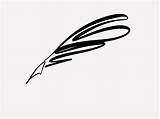 Clipart Pen Quill Logo Feather Writing Cliparts Pens Clip Fancy Library Journalist Clipartbest sketch template