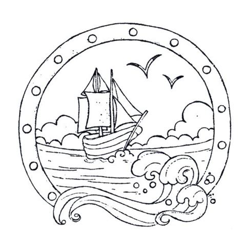 nautical themed coloring pages coloring pages