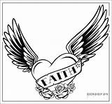 Wings Coloring Pages Angel Printable Getcolorings Inspiration Pretty sketch template