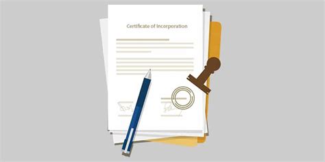 certificate  incorporation rikvin