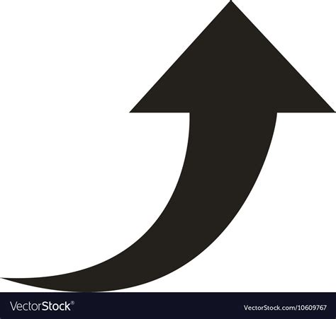 arrow  icon royalty  vector image vectorstock