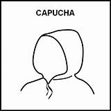 Capucha Pictograma Educasaac sketch template