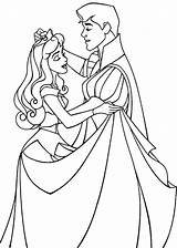 Coloring Sleeping Beauty Pages Prince Aurora Princess Phillip Disney Print Drawing Eric Fairies Clipart Philip Dance Take Dancing Colouring Kids sketch template