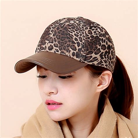 new fashion corduroy women baseball cap autumn winter leopard snapback