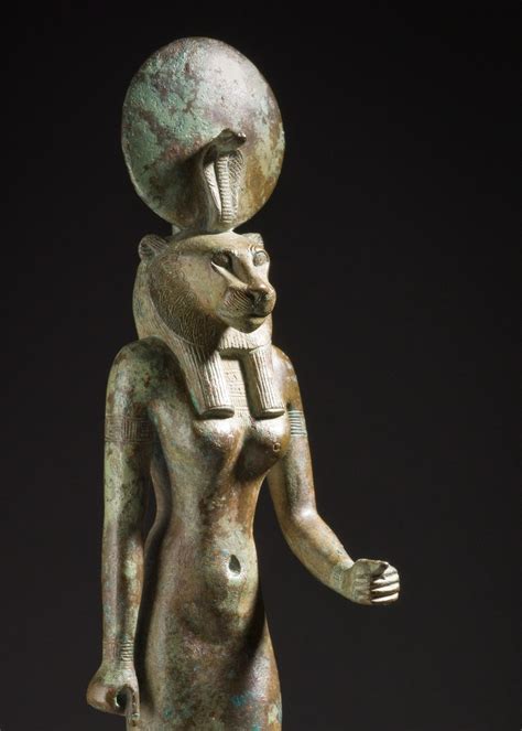 Lacma Figurine Of The Goddess Wadjet Ancient Egyptian Art Ancient