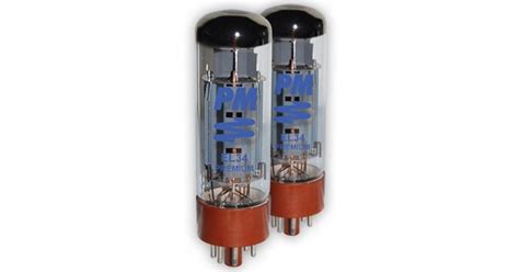pm tube el eco power amp tube matched pair andertons
