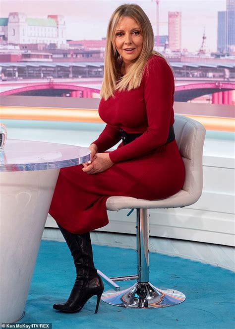 Carol Vorderman 58 Displays Her Youthful Complexion Daily Mail Online