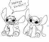 Stitch Angel Coloring Pages Stich Drawing Color Getdrawings Sketch Downloads sketch template