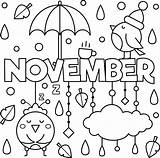 November Coloring Colouring Pages Year Illustration Month Sheets Thriftymommastips Printable Kids Cute Choose Board Vector Preview sketch template