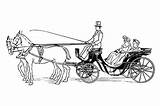 Drawn Carriage sketch template