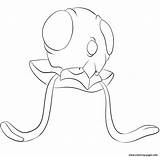 Tentacool Pokemon Coloring Pages Printable Color Colouring Drawing Prints Supercoloring Choose Board Categories Info sketch template