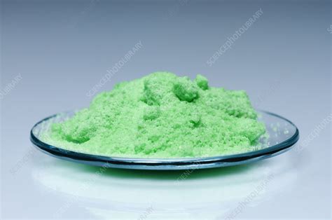 nickelii chloride stock image  science photo library