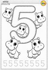 Number Worksheets Preschool Toddlers sketch template