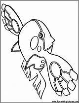 Kyogre Coloring Pages Primal Pokemon Color Printable Drawing Clipart Print Getdrawings Getcolorings Popular Library Fun sketch template