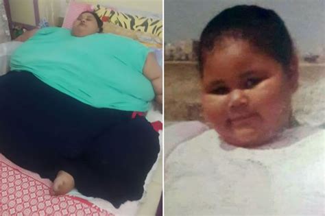 world s fattest woman pictured lying in bed after life saving weight