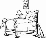 Baseball Bed Fan Bedroom Furniture Coloring Pages sketch template
