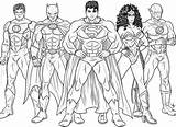 Coloring Justice League Sketch Drawing Artigo Coloringpagesfortoddlers Colorir Desenhos Para sketch template