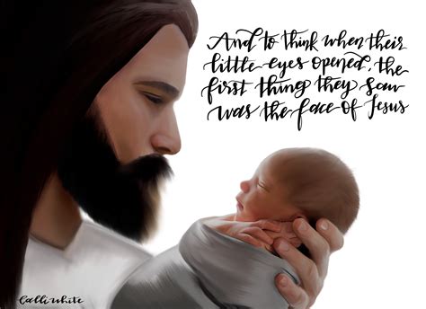 digital file jesus holding baby miscarriage infant loss etsy