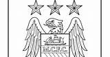 City Manchester Coloring Pages Logo Soccer sketch template