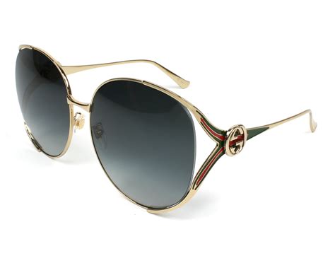 Gucci Sunglasses Gg 0225 S 001 Gold Visionet
