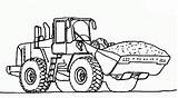 Bagger Radlader Traktor Malvorlage Bilder Ausmalen Vorlagen Truck Onlycoloringpages Malbuch sketch template
