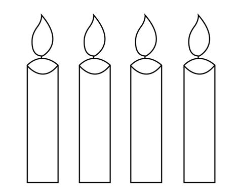 candle coloring page      coloring pages  kids