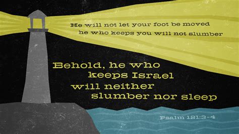 Bible Art Psalms 120 132 Behold He Who Keeps Israel Will Neither