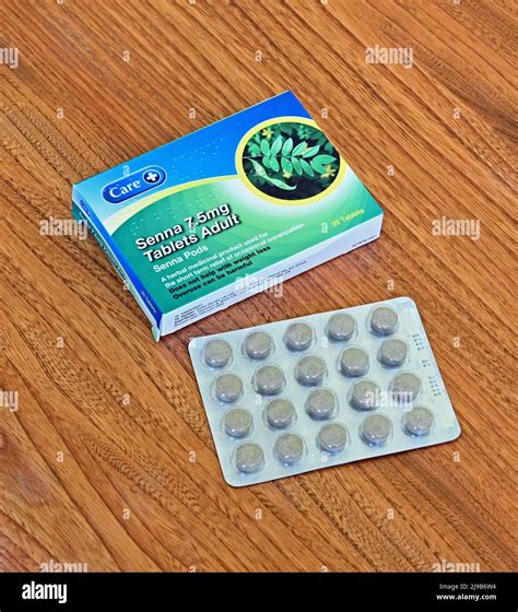 Photograph Of Pack Of Care Senna 7 5mg Tablets Adult Senna Pods 20