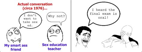 education rage comics sex education